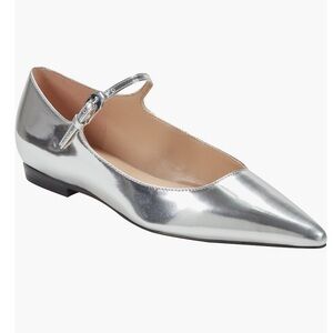 Marc Fisher LTD Trella Leather Mary Jane Flat
